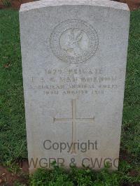 Dar Es Salaam War Cemetery - Van Gordon, F A G